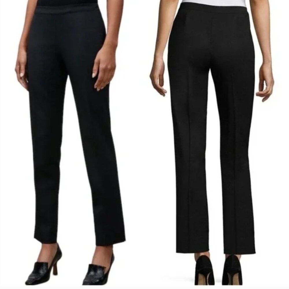 Brand new Lafayette 148 Wool Bleecker Pant Slim-Leg Classic  pants
